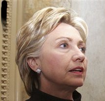 Hillary from below, image